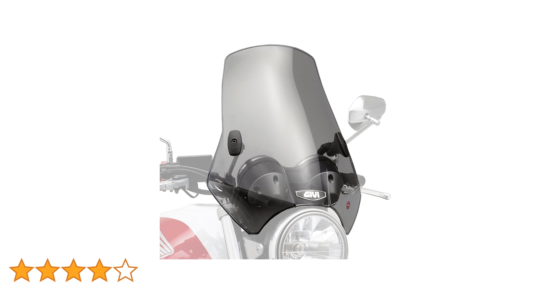 Amazon | GIVI(ジビ) バイク スクリーン 汎用(バーハンドル